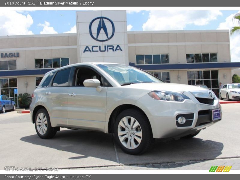Palladium Silver Metallic / Ebony 2010 Acura RDX