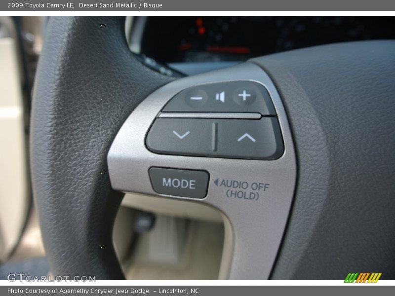 Desert Sand Metallic / Bisque 2009 Toyota Camry LE
