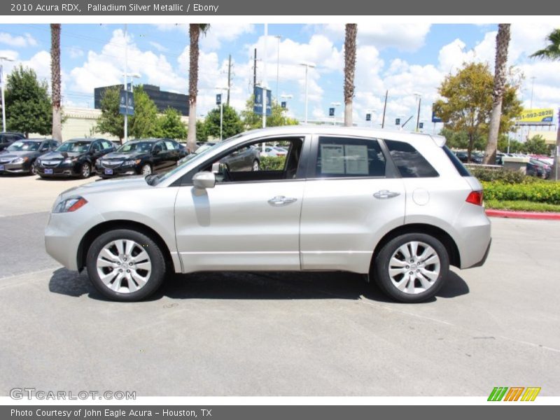 Palladium Silver Metallic / Ebony 2010 Acura RDX