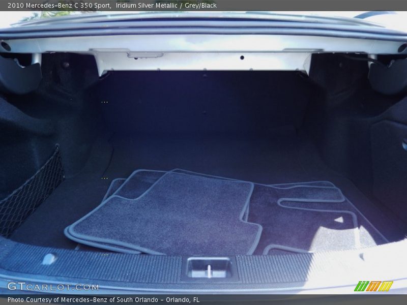 Iridium Silver Metallic / Grey/Black 2010 Mercedes-Benz C 350 Sport