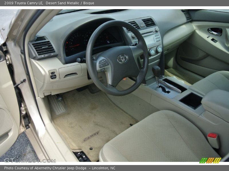 Desert Sand Metallic / Bisque 2009 Toyota Camry LE
