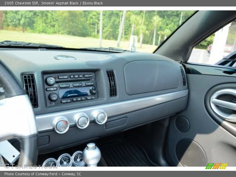Smokin' Asphalt Black / Ebony Black 2005 Chevrolet SSR