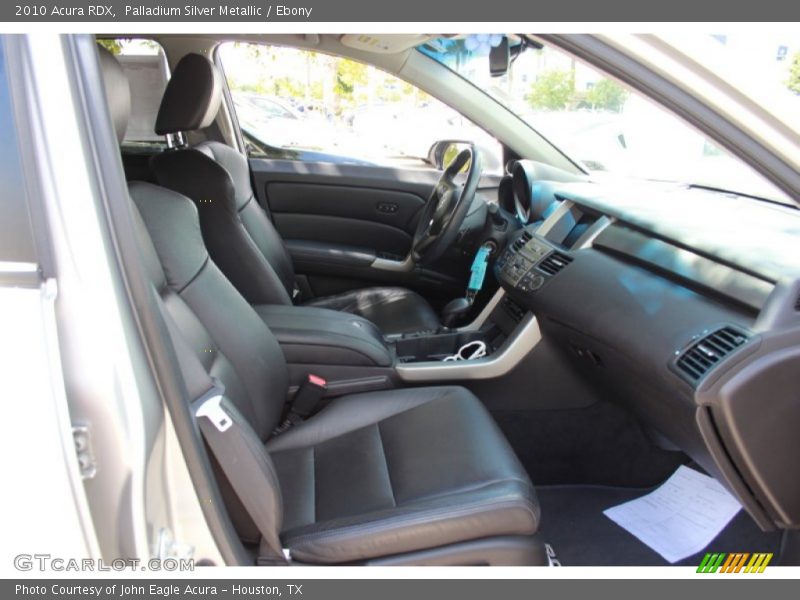 Palladium Silver Metallic / Ebony 2010 Acura RDX