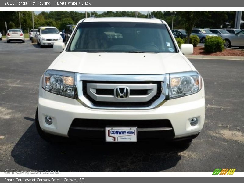 Taffeta White / Black 2011 Honda Pilot Touring