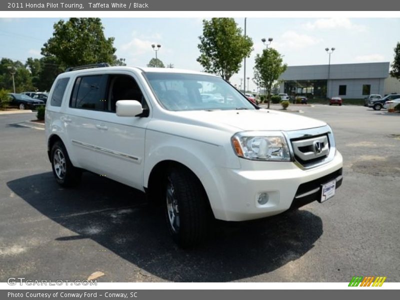 Taffeta White / Black 2011 Honda Pilot Touring