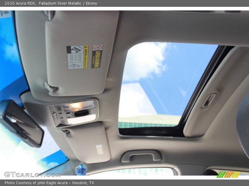 Palladium Silver Metallic / Ebony 2010 Acura RDX