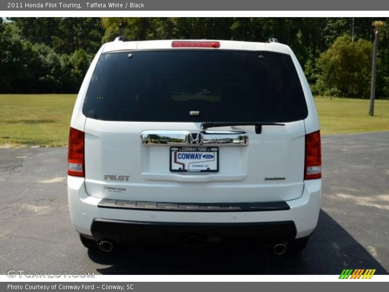 Taffeta White / Black 2011 Honda Pilot Touring