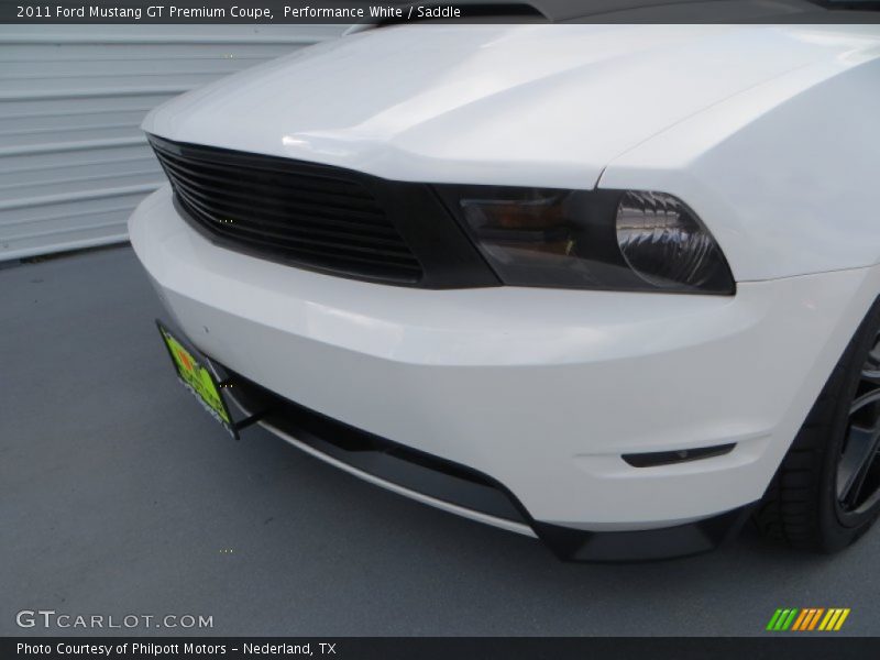 Performance White / Saddle 2011 Ford Mustang GT Premium Coupe