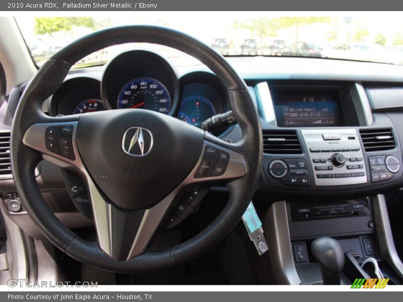Palladium Silver Metallic / Ebony 2010 Acura RDX