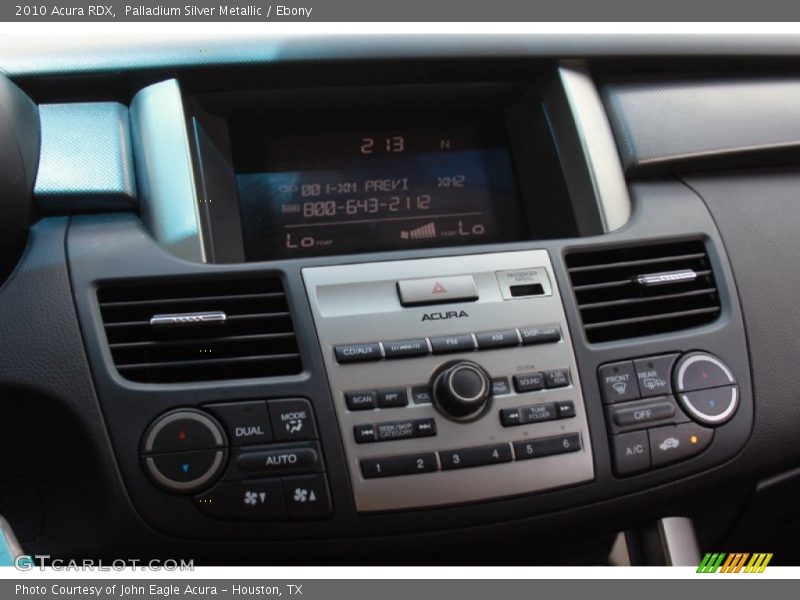 Palladium Silver Metallic / Ebony 2010 Acura RDX
