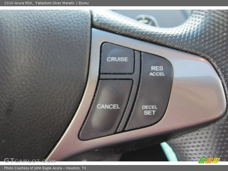 Palladium Silver Metallic / Ebony 2010 Acura RDX
