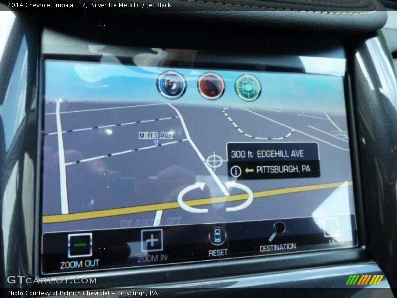 Silver Ice Metallic / Jet Black 2014 Chevrolet Impala LTZ