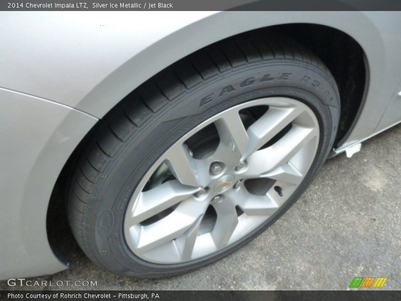 Silver Ice Metallic / Jet Black 2014 Chevrolet Impala LTZ