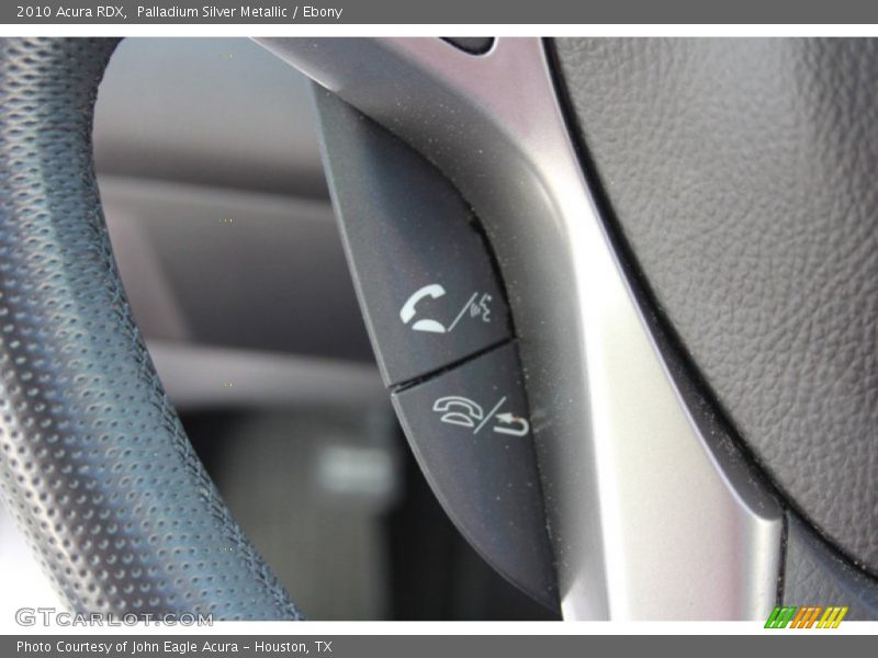 Palladium Silver Metallic / Ebony 2010 Acura RDX