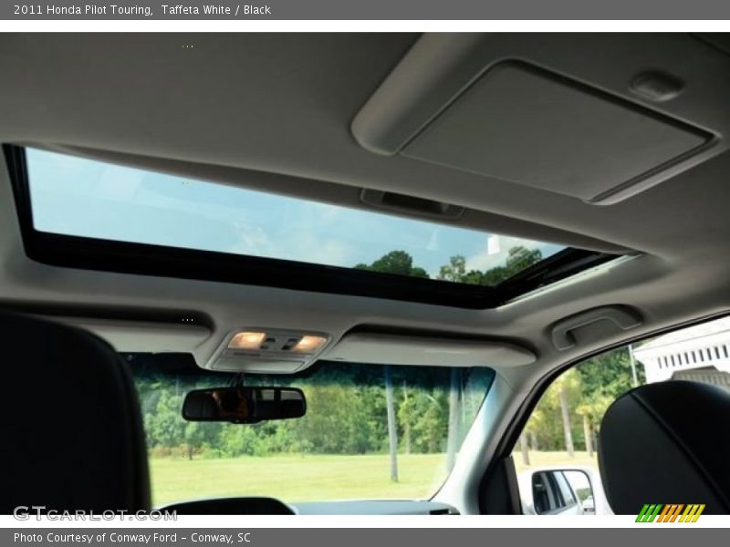 Taffeta White / Black 2011 Honda Pilot Touring