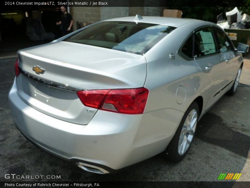 Silver Ice Metallic / Jet Black 2014 Chevrolet Impala LTZ