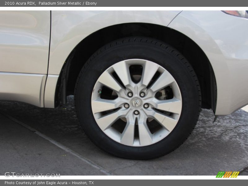 Palladium Silver Metallic / Ebony 2010 Acura RDX