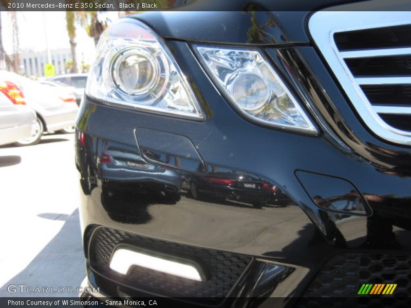 Black / Black 2010 Mercedes-Benz E 350 Sedan
