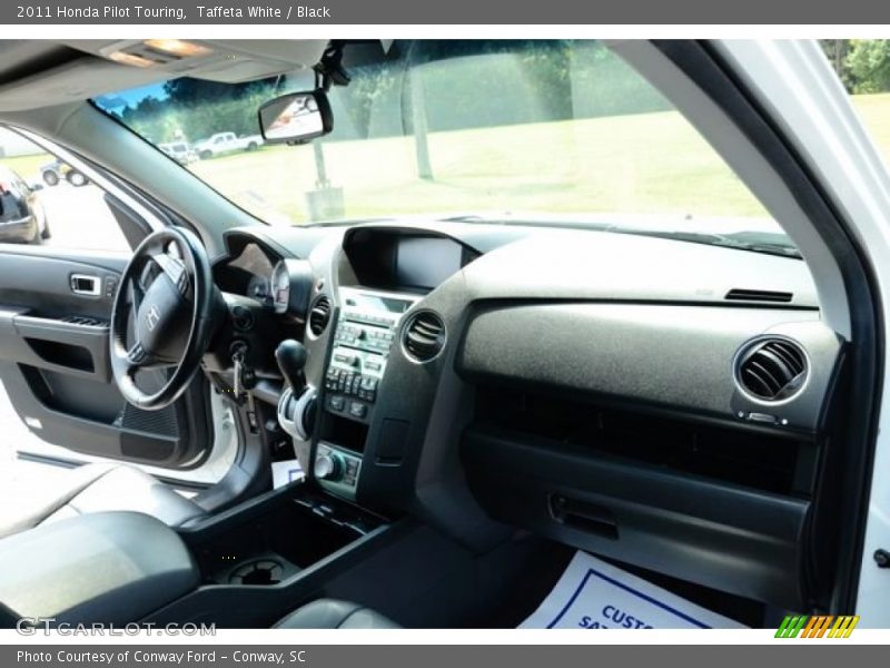 Taffeta White / Black 2011 Honda Pilot Touring