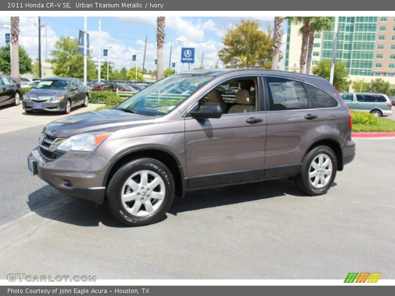 Urban Titanium Metallic / Ivory 2011 Honda CR-V SE