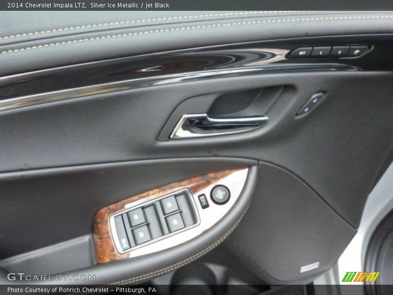Silver Ice Metallic / Jet Black 2014 Chevrolet Impala LTZ
