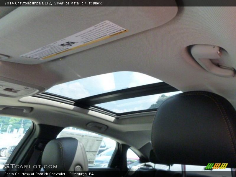 Silver Ice Metallic / Jet Black 2014 Chevrolet Impala LTZ