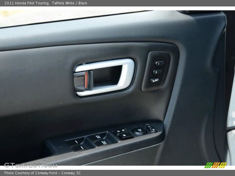 Taffeta White / Black 2011 Honda Pilot Touring