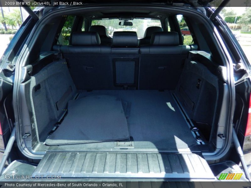 Jet Black / Black 2009 BMW X5 xDrive48i
