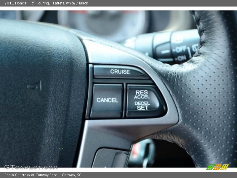 Taffeta White / Black 2011 Honda Pilot Touring