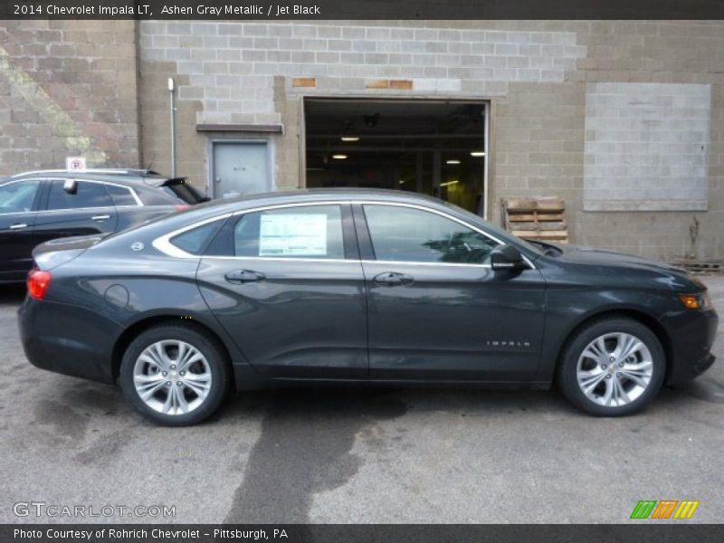 Ashen Gray Metallic / Jet Black 2014 Chevrolet Impala LT