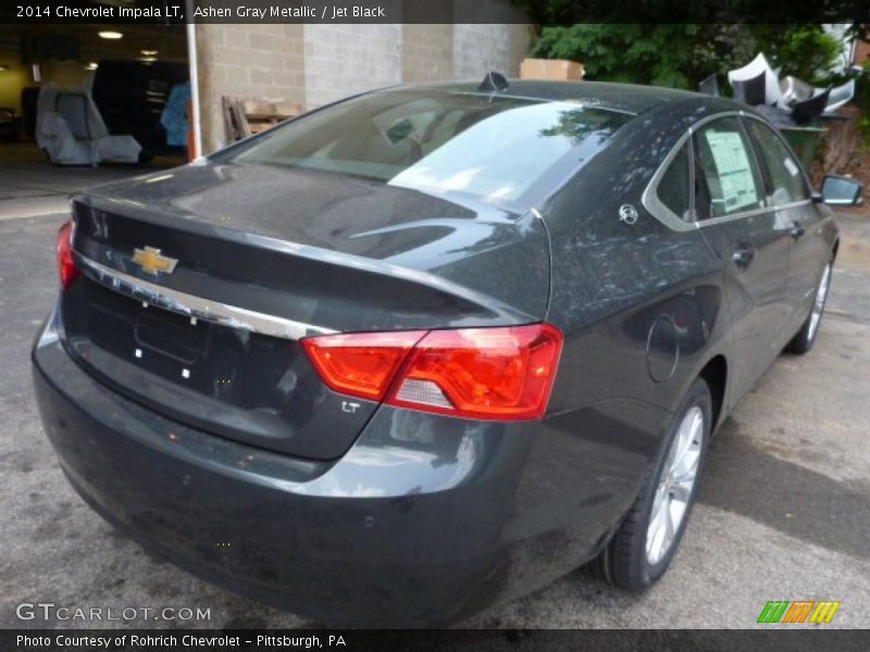 Ashen Gray Metallic / Jet Black 2014 Chevrolet Impala LT