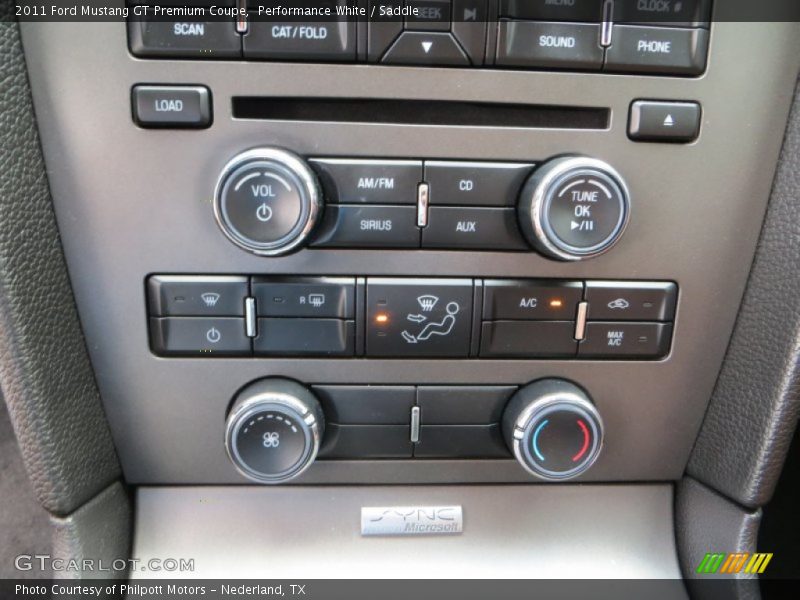 Performance White / Saddle 2011 Ford Mustang GT Premium Coupe