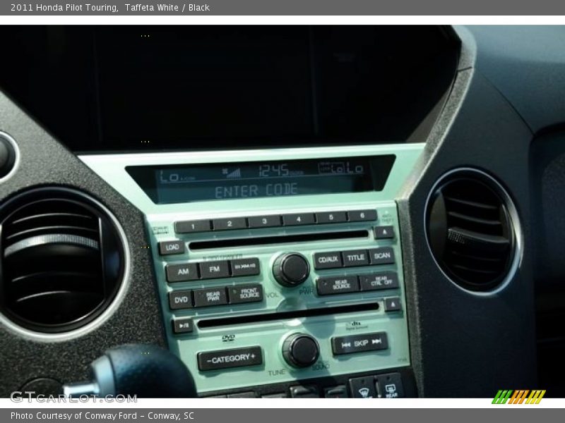 Taffeta White / Black 2011 Honda Pilot Touring