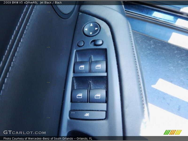 Jet Black / Black 2009 BMW X5 xDrive48i