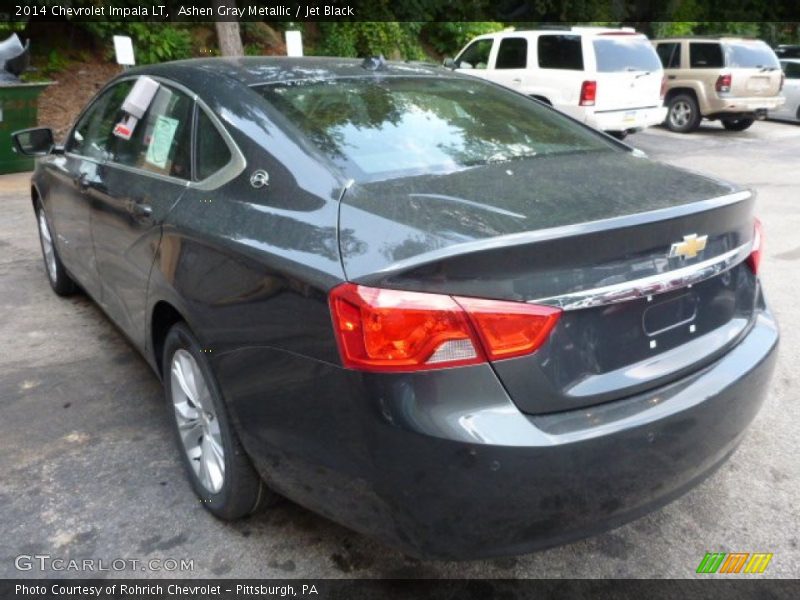 Ashen Gray Metallic / Jet Black 2014 Chevrolet Impala LT