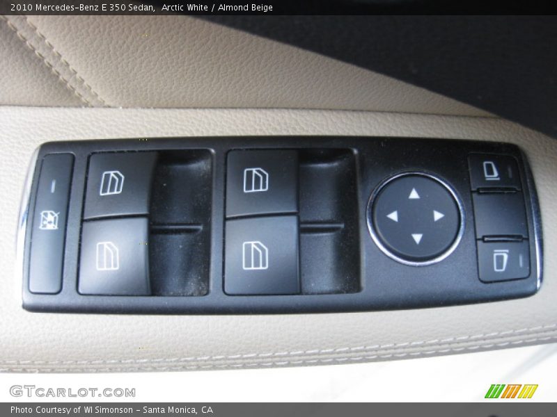 Arctic White / Almond Beige 2010 Mercedes-Benz E 350 Sedan