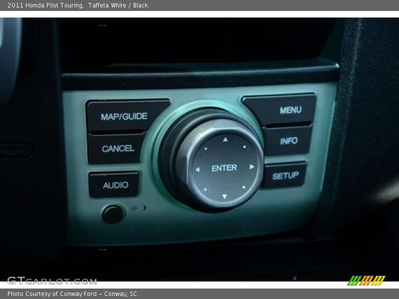 Taffeta White / Black 2011 Honda Pilot Touring