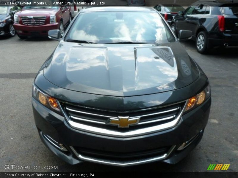 Ashen Gray Metallic / Jet Black 2014 Chevrolet Impala LT