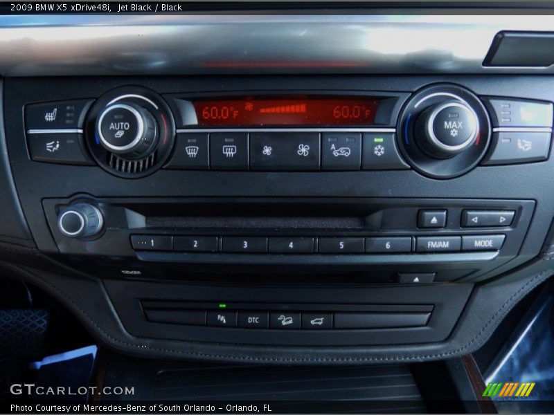 Jet Black / Black 2009 BMW X5 xDrive48i