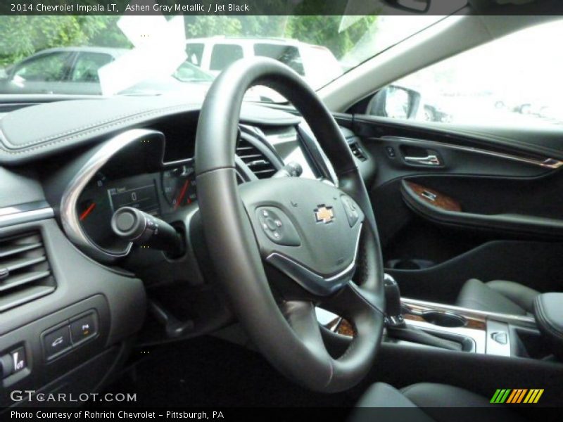 Ashen Gray Metallic / Jet Black 2014 Chevrolet Impala LT