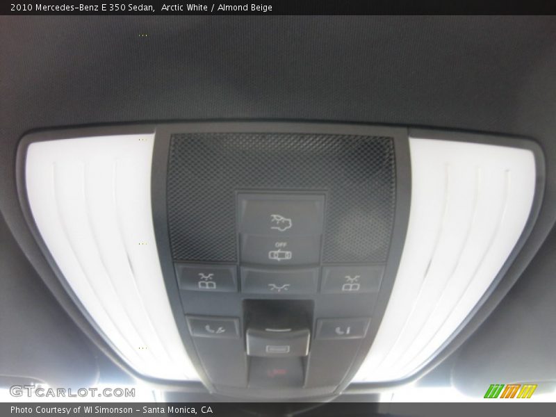 Arctic White / Almond Beige 2010 Mercedes-Benz E 350 Sedan