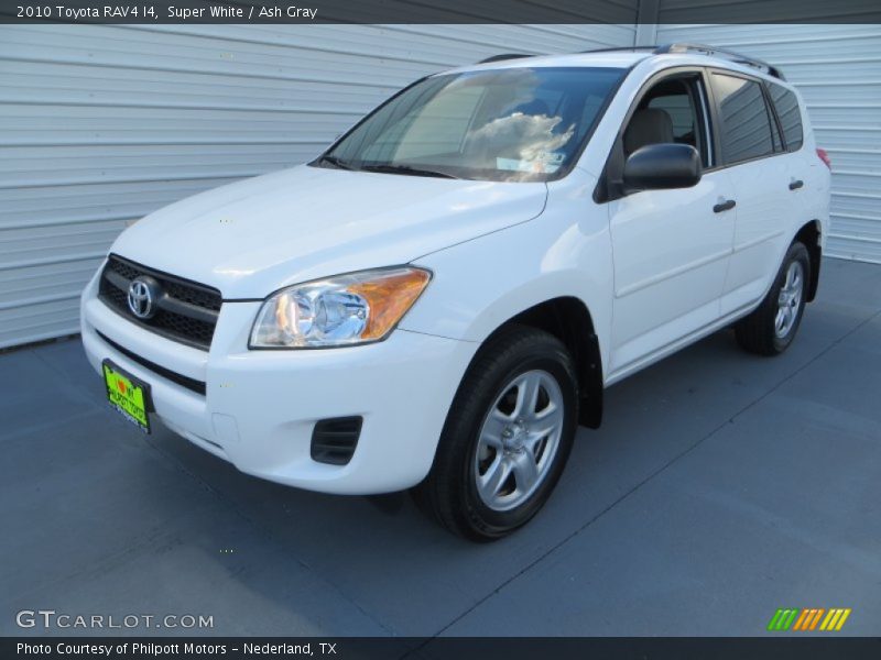 Super White / Ash Gray 2010 Toyota RAV4 I4
