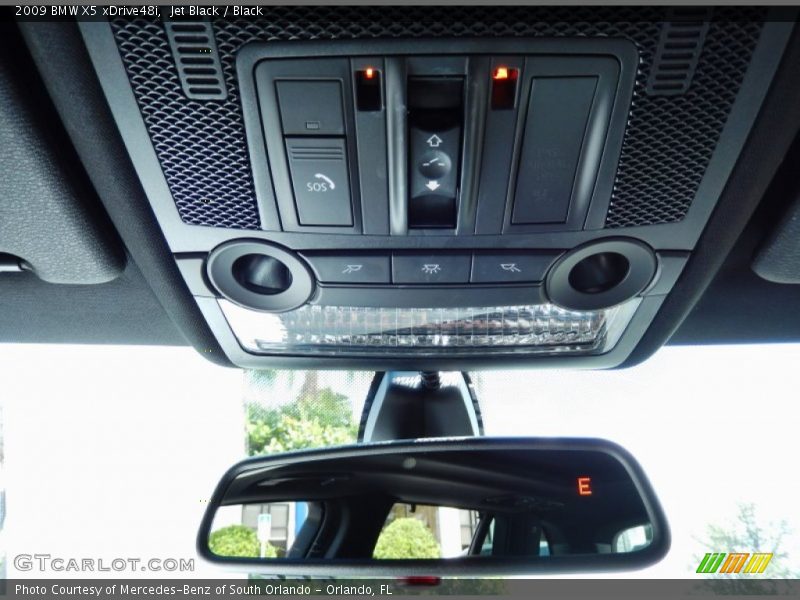 Jet Black / Black 2009 BMW X5 xDrive48i