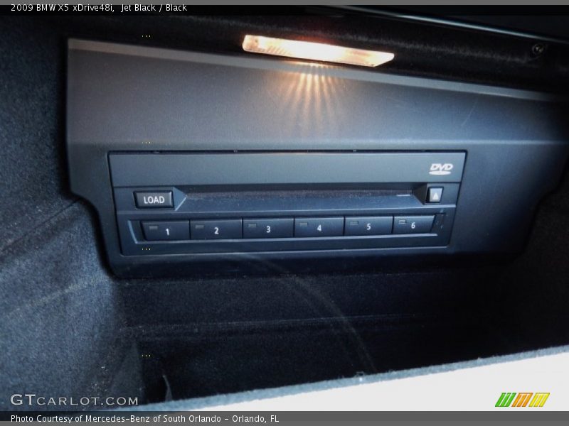 Jet Black / Black 2009 BMW X5 xDrive48i