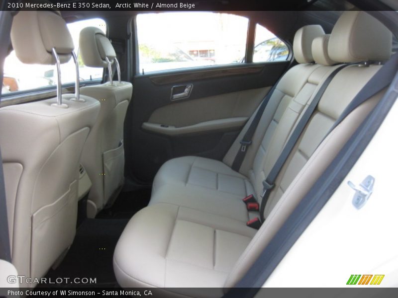 Arctic White / Almond Beige 2010 Mercedes-Benz E 350 Sedan