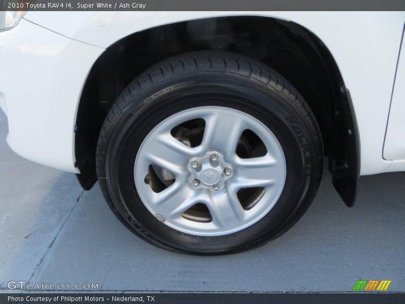 Super White / Ash Gray 2010 Toyota RAV4 I4