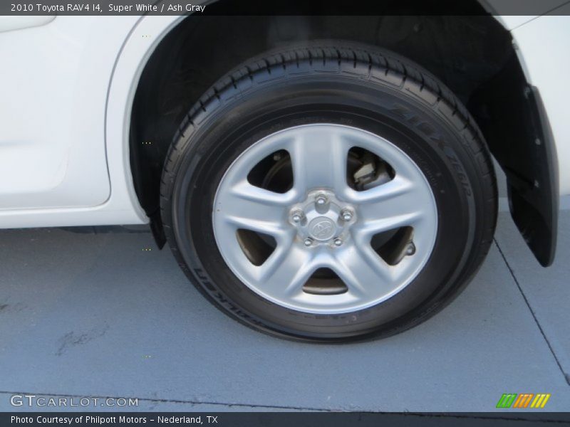 Super White / Ash Gray 2010 Toyota RAV4 I4