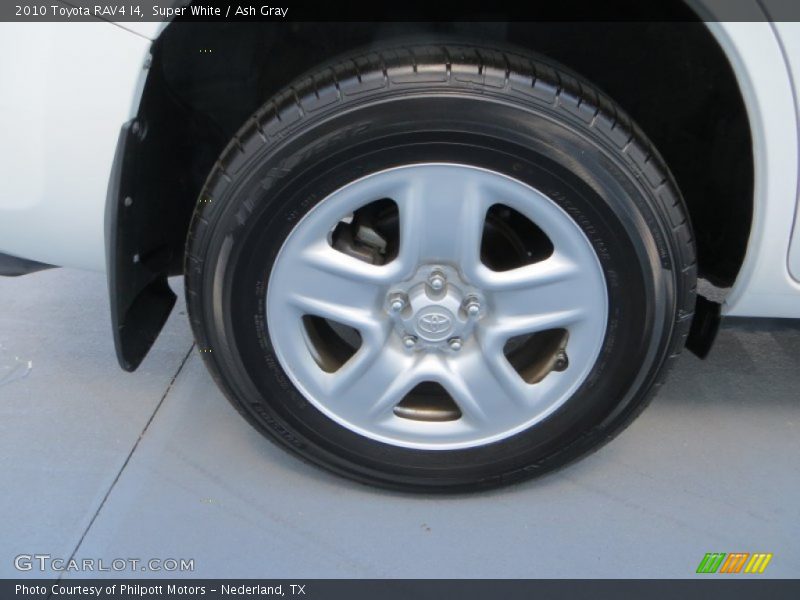 Super White / Ash Gray 2010 Toyota RAV4 I4