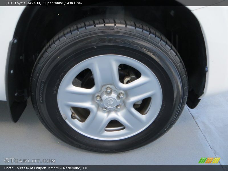 Super White / Ash Gray 2010 Toyota RAV4 I4