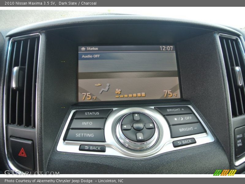 Dark Slate / Charcoal 2010 Nissan Maxima 3.5 SV